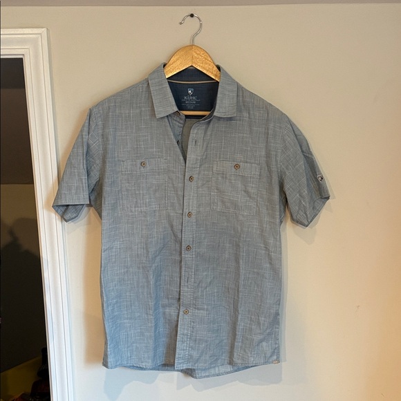 Kuhl Other - Kuhl Light Gray Short Sleeve Shirt Mens M
